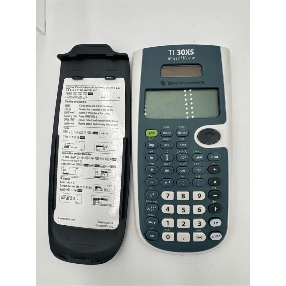 Texas‎ Instruments TI-30XS MultiView Scientific Calculator - Gray Math